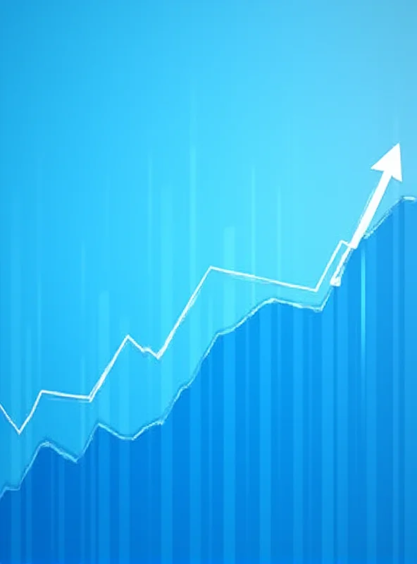 A graph showing upward trending lines with the words 'AI Trading' superimposed over it in a modern font.