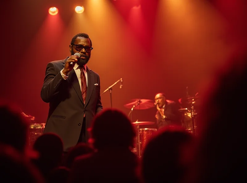 Al Green performing live
