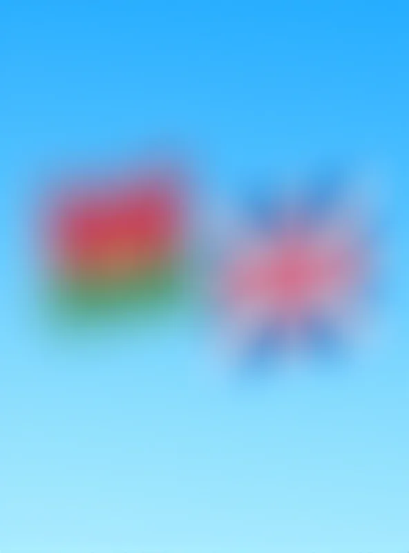 Azerbaijan and UK flags waving together