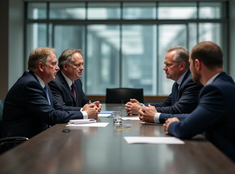 Esken, Scholz, Klingbeil, Merz, and Dobrindt in conversation