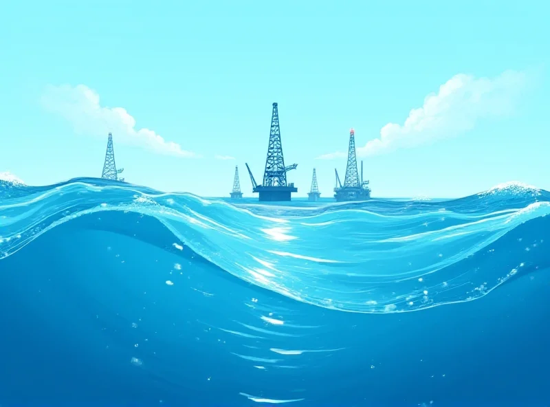 Illustration of rising tide representing Tidewater's future growth potential.