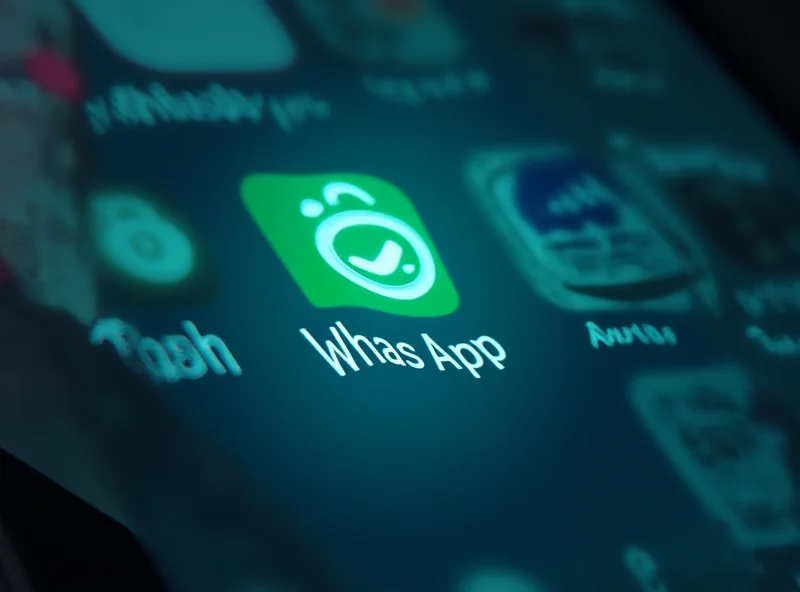 Illustration of encrypted messaging on a smartphone with a lock symbol representing security concerns.