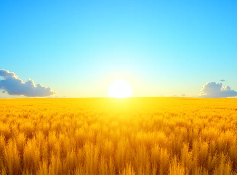 Image of a field of golden oilseed crops under a blue sky, representing the agricultural industry.