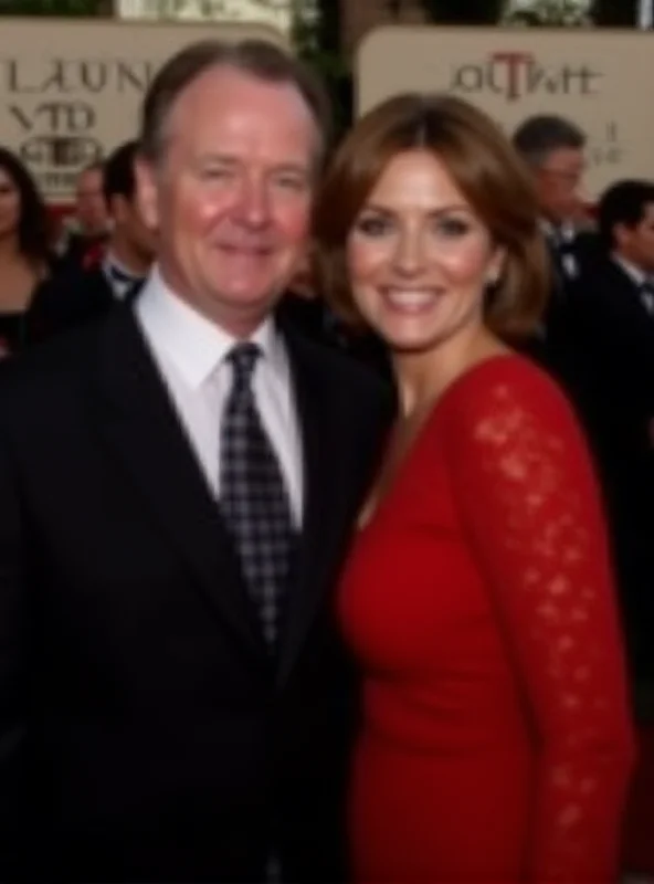 Gene Hackman and Betsy Arakawa at the Golden Globes