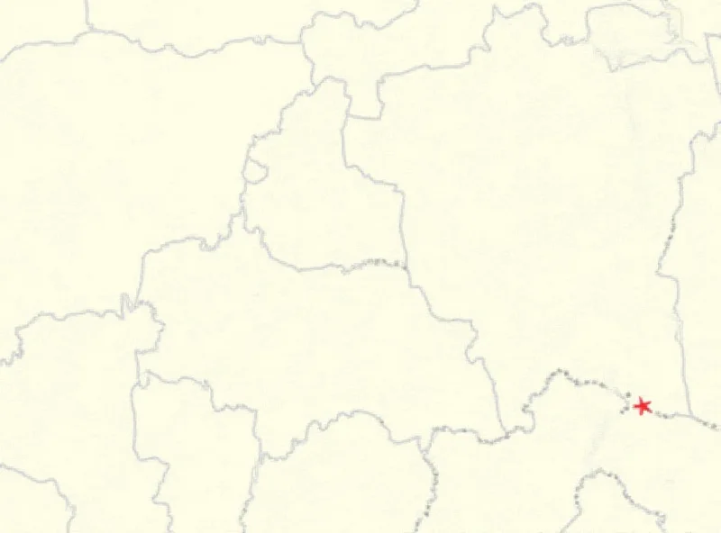 Map depicting the location of Khojaly