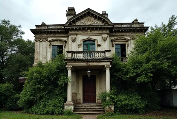 Exterior of the house featured in the film 'I Am Still Here'.
