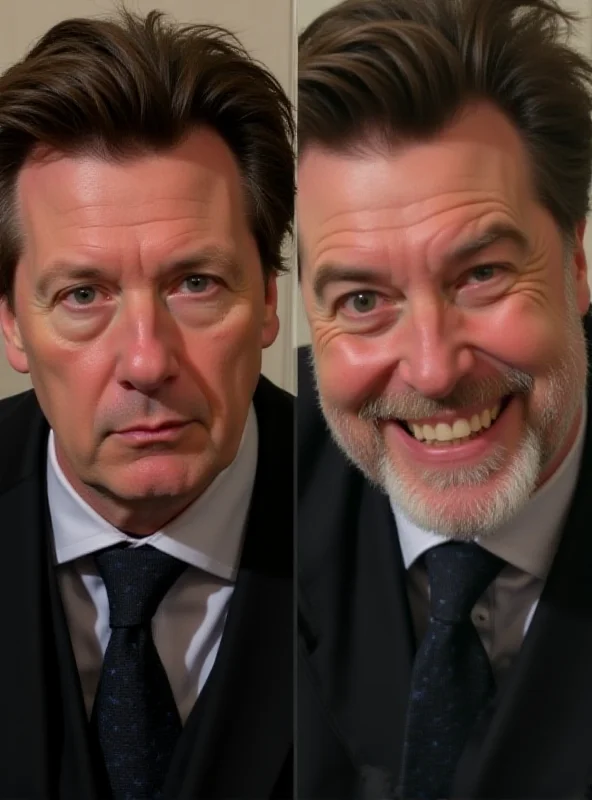 A split image showing Alec Baldwin on one side and Stephen Baldwin on the other.