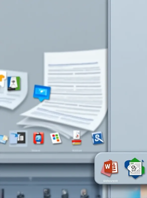 A screenshot of Microsoft Office applications on a Mac desktop