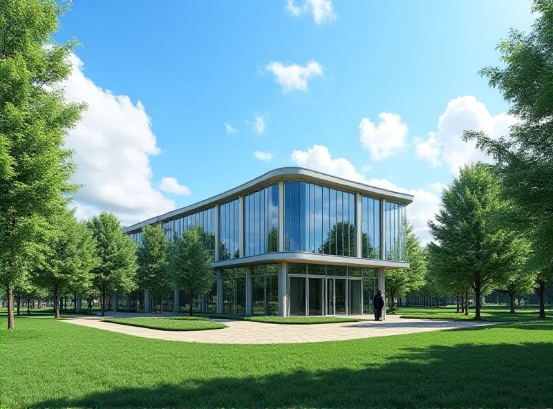 Architectural rendering of the Obama Presidential Center