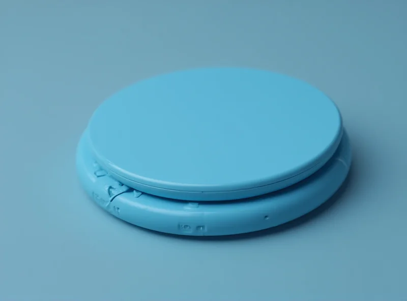 Anker magnetic power bank attached to an iPhone