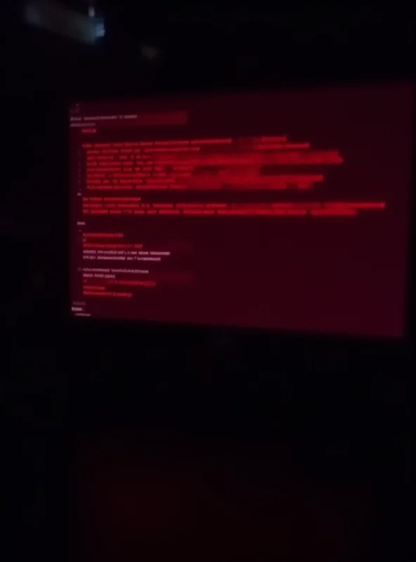 Image of a computer screen with a warning message about a malware infection.