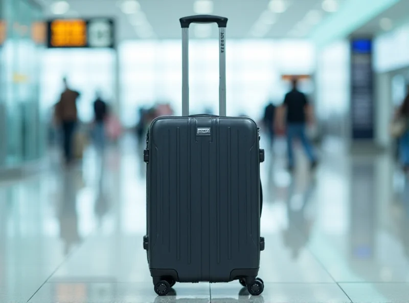 Peak Design Roller Pro on airport floor.