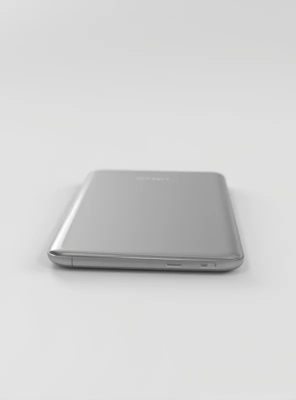 Close-up of the incredibly thin Tecno Spark Slim smartphone