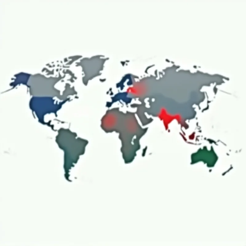 Banderas de Estados Unidos y China cruzadas, simbolizando la tensión comercial.